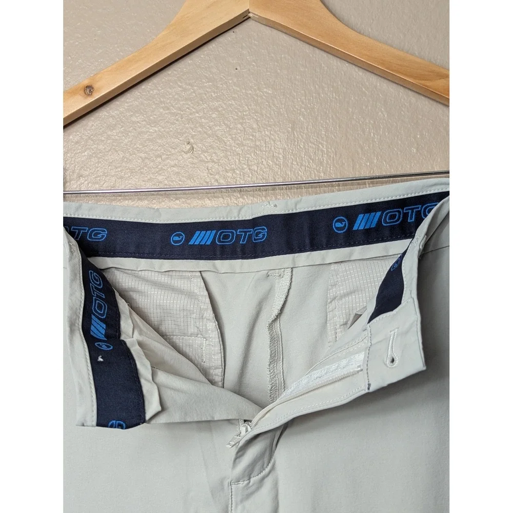 Vineyard Vines On-The-Go Pants Men 33x32 Khaki Chino Performance Stretch
